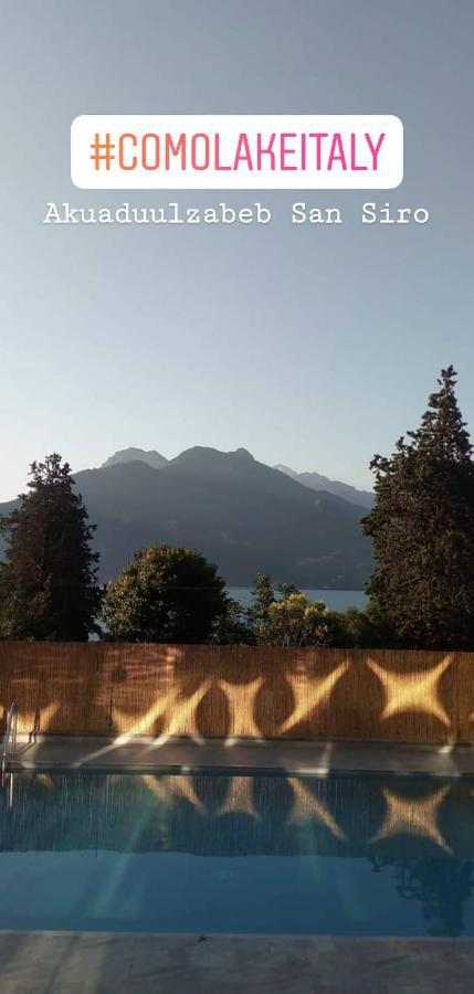 Akuaduulza B&B Como Lake San Siro  Exteriér fotografie